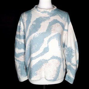Anthropologie Sleeping On Snow Mock Neck Sweater Oversized